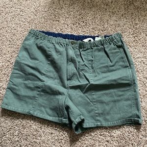 Green Eddie Bauer shorts